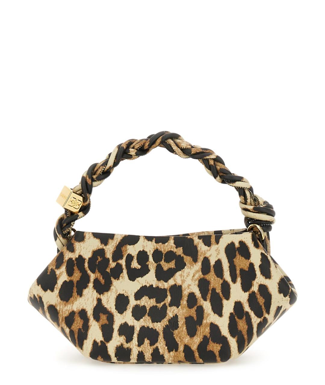 GANNI Мульти синтетическая сумка с короткими ручками, фото 4