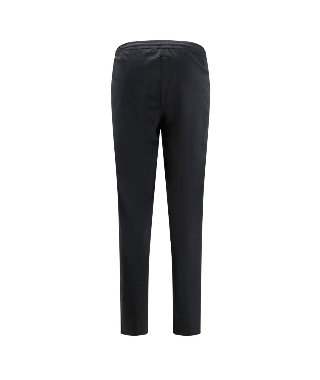 MM6 MAISON MARGIELA Черные прямые брюки, фото 2