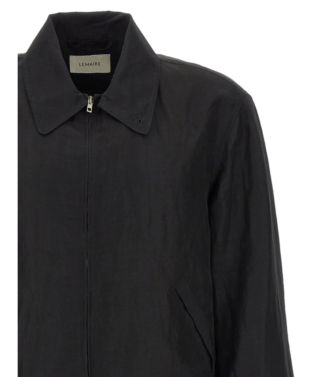 LEMAIRE Черная хлопковая куртка, фото 2
