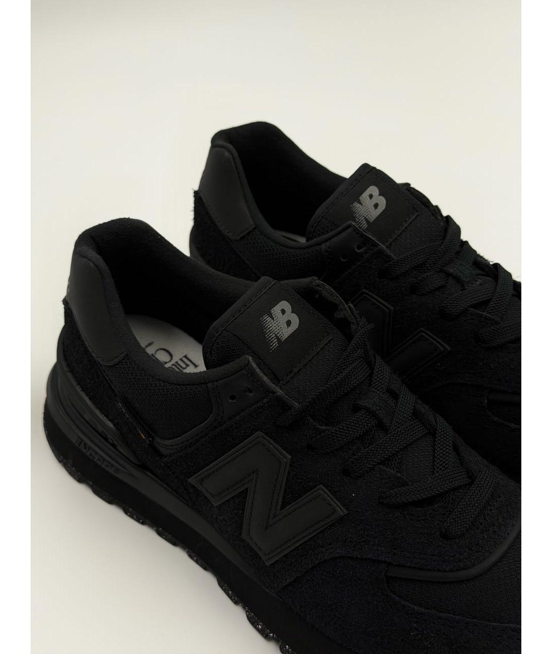 NEW BALANCE Черные низкие кроссовки / кеды, фото 6