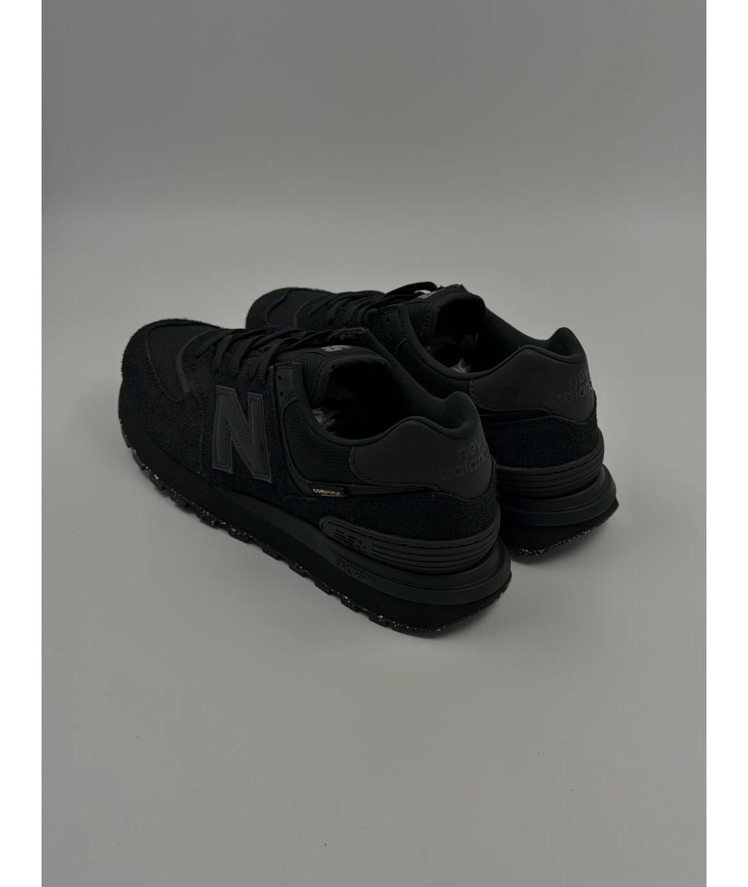 NEW BALANCE Черные низкие кроссовки / кеды, фото 4