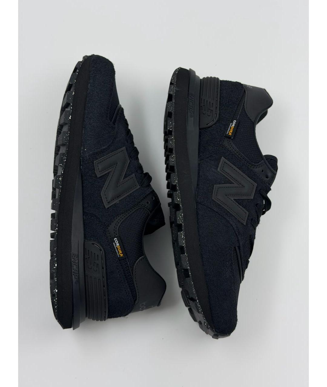 NEW BALANCE Черные низкие кроссовки / кеды, фото 5