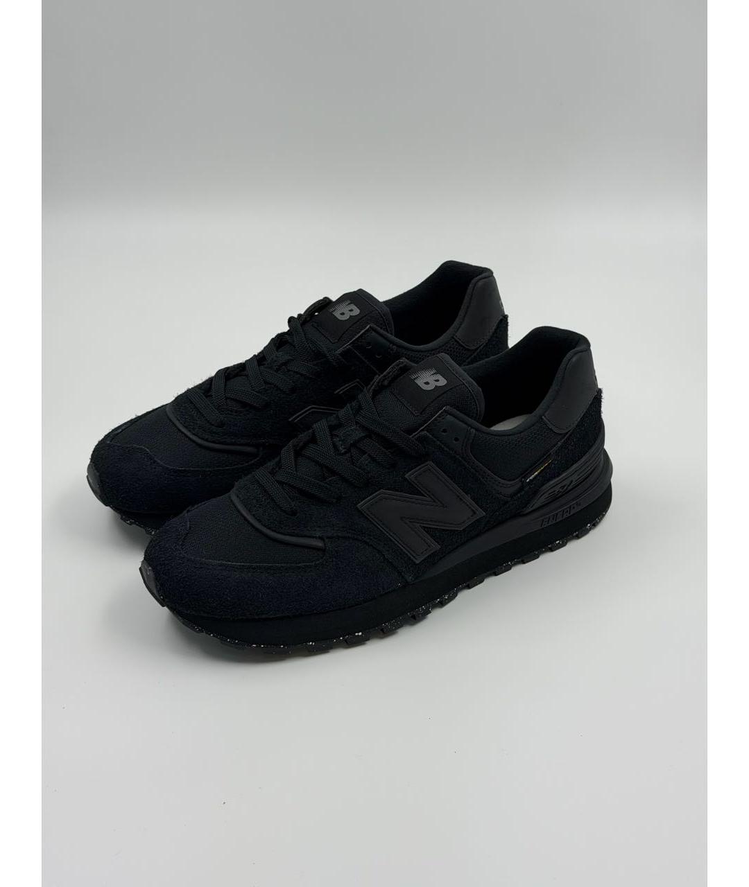 NEW BALANCE Черные низкие кроссовки / кеды, фото 2