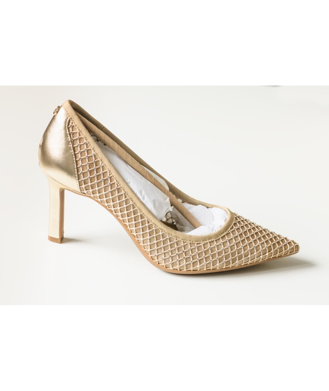 MICHAEL KORS Золотые туфли из искусственной кожи, фото 8