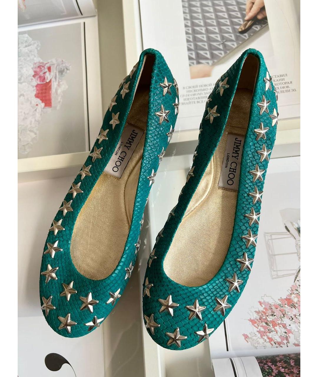 JIMMY CHOO Балетки, фото 8