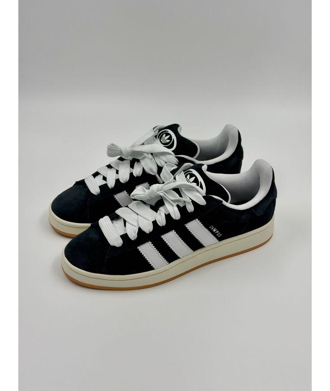 ADIDAS Черные низкие кроссовки / кеды, фото 2