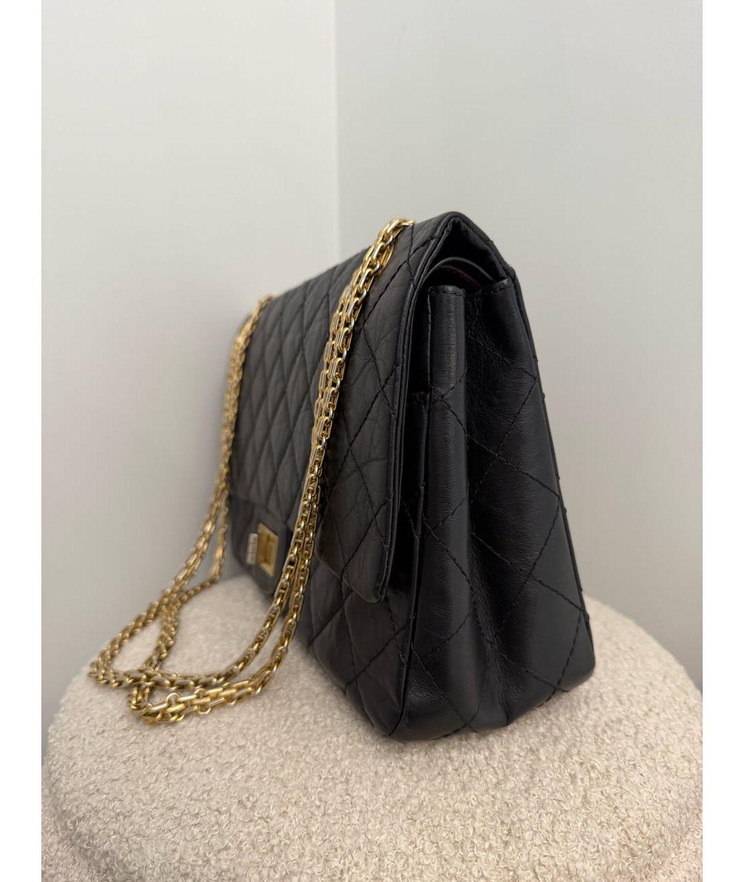 CHANEL Черная кожаная сумка через плечо, фото 4