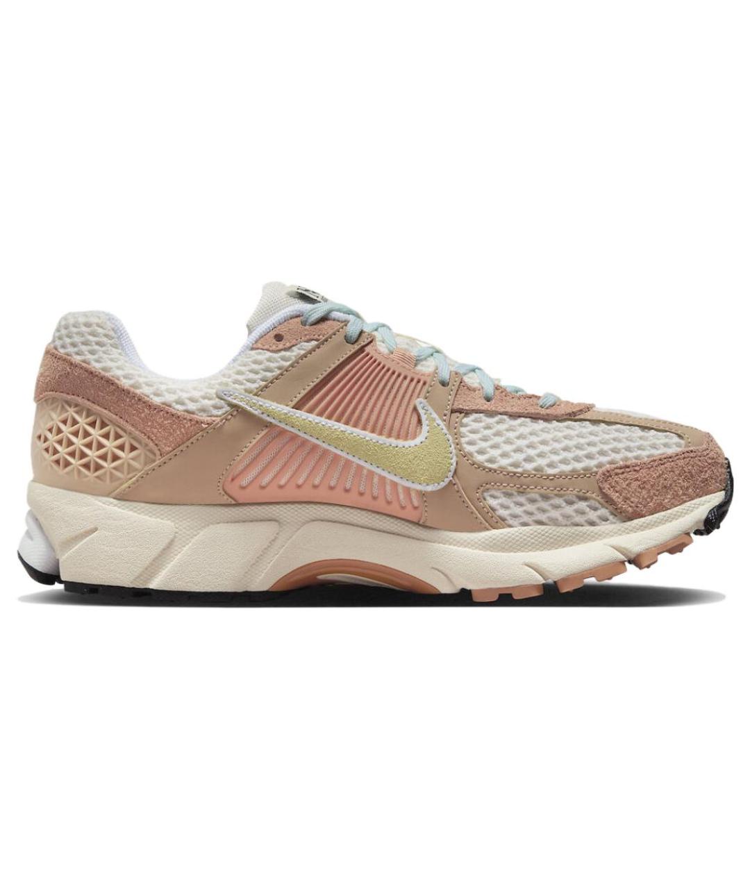 NIKE Бежевые кожаные кроссовки, фото 2