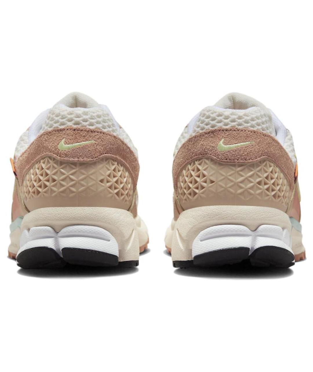 NIKE Бежевые кожаные кроссовки, фото 5