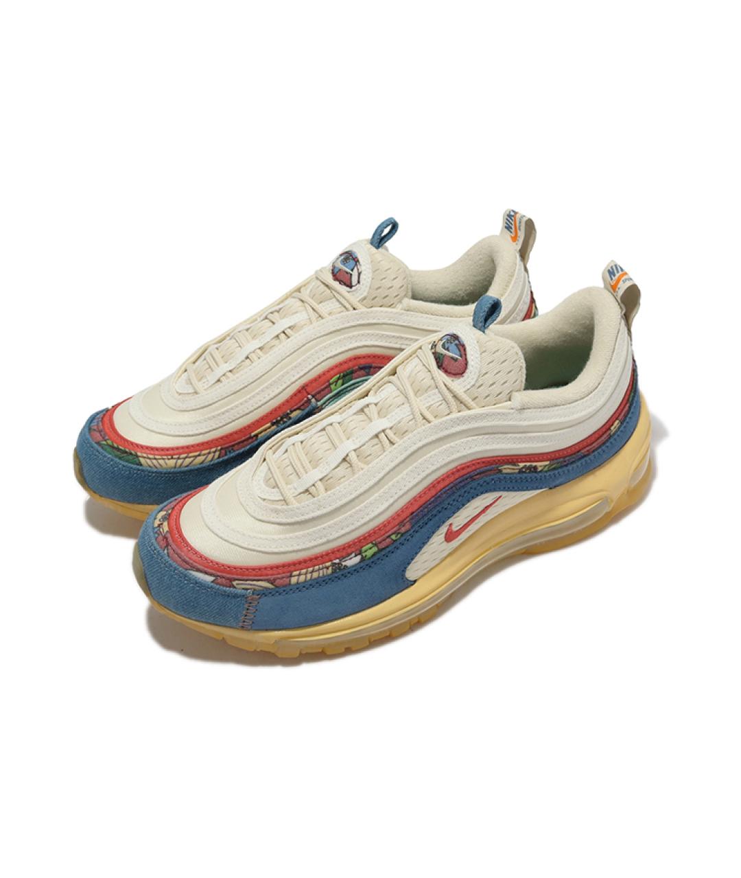NIKE Бежевые низкие кроссовки / кеды, фото 4