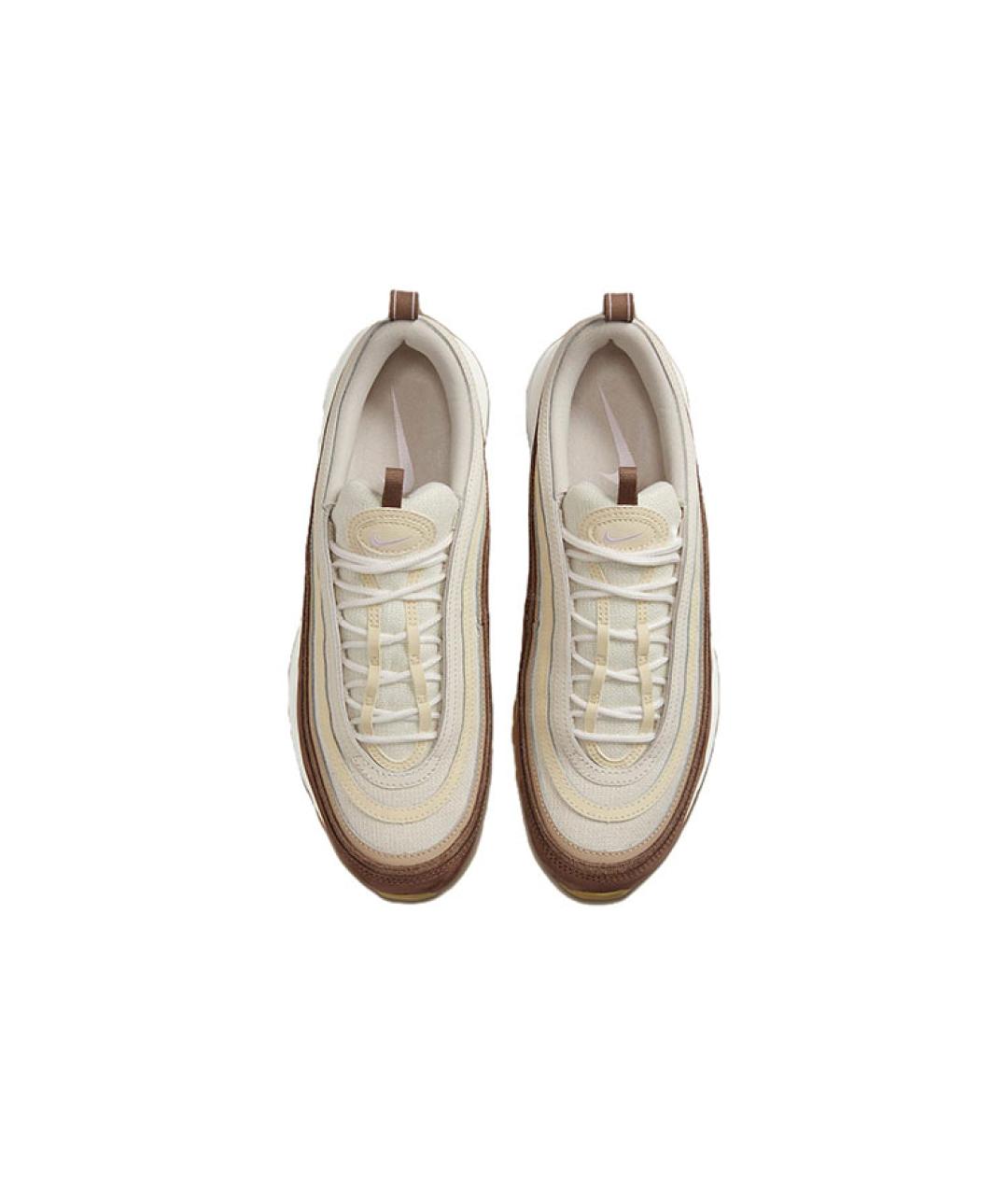 NIKE Коричневые низкие кроссовки / кеды, фото 5