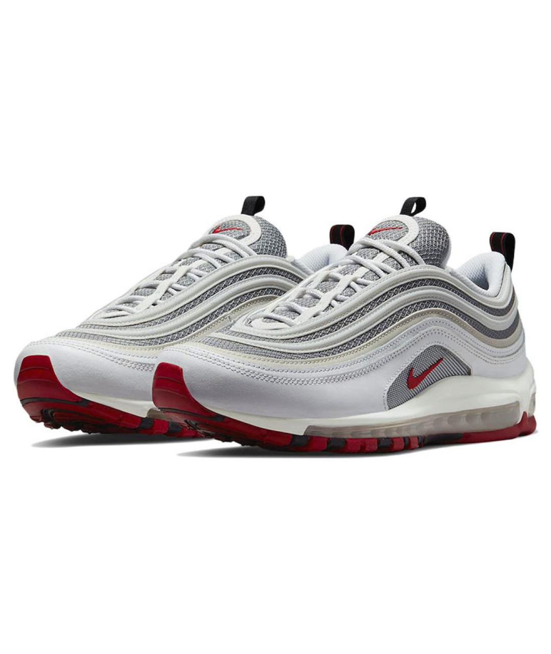 NIKE Серебряные низкие кроссовки / кеды, фото 4