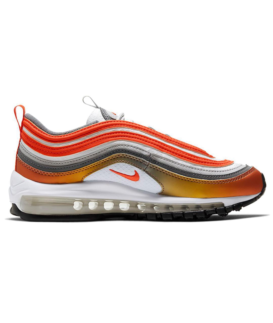 NIKE Оранжевые текстильные кроссовки, фото 8