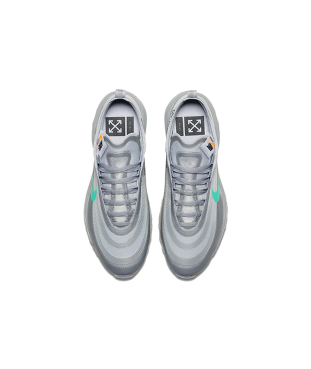 NIKE Серые текстильные кроссовки, фото 4