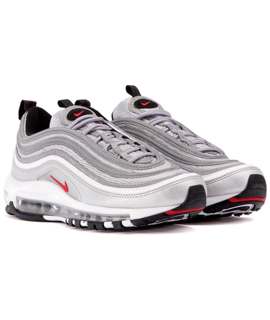 NIKE Серебряные кроссовки, фото 4