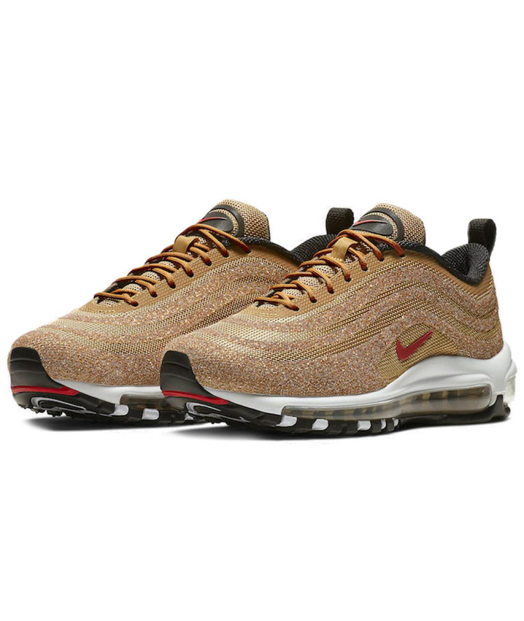 NIKE Золотые кроссовки, фото 3