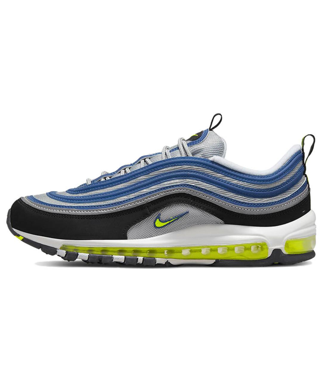 NIKE Синие низкие кроссовки / кеды, фото 2