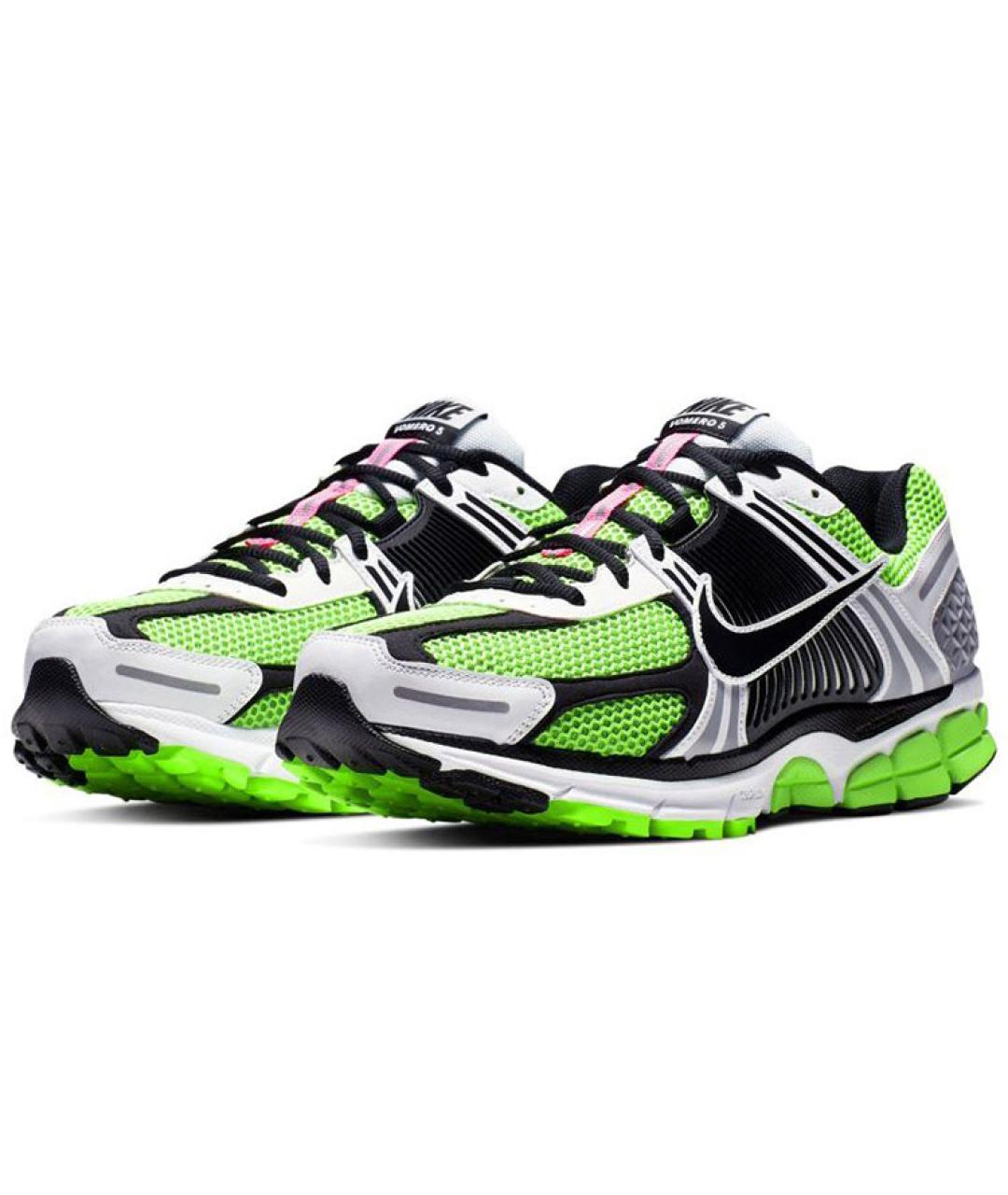 NIKE Зеленые низкие кроссовки / кеды, фото 4