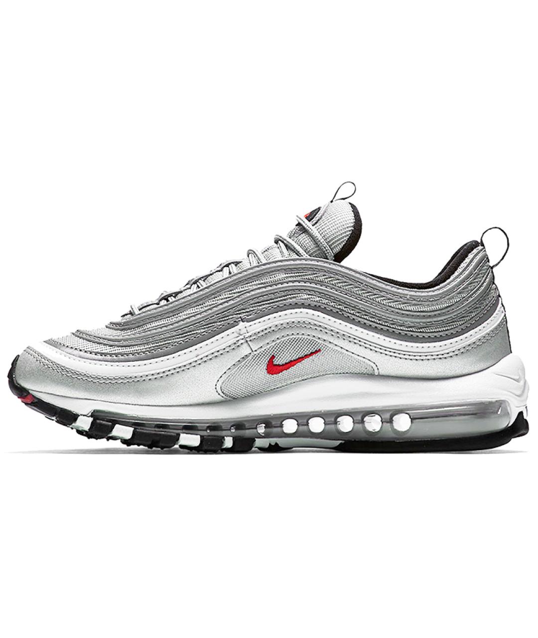 NIKE Серебряные кроссовки, фото 5