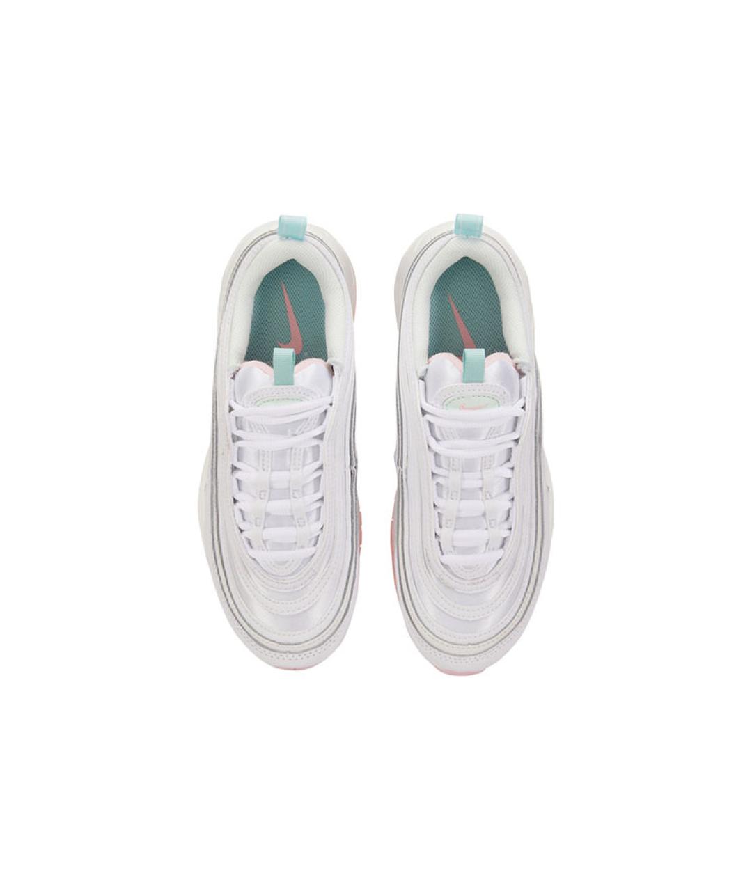 NIKE Белые кожаные кроссовки, фото 4