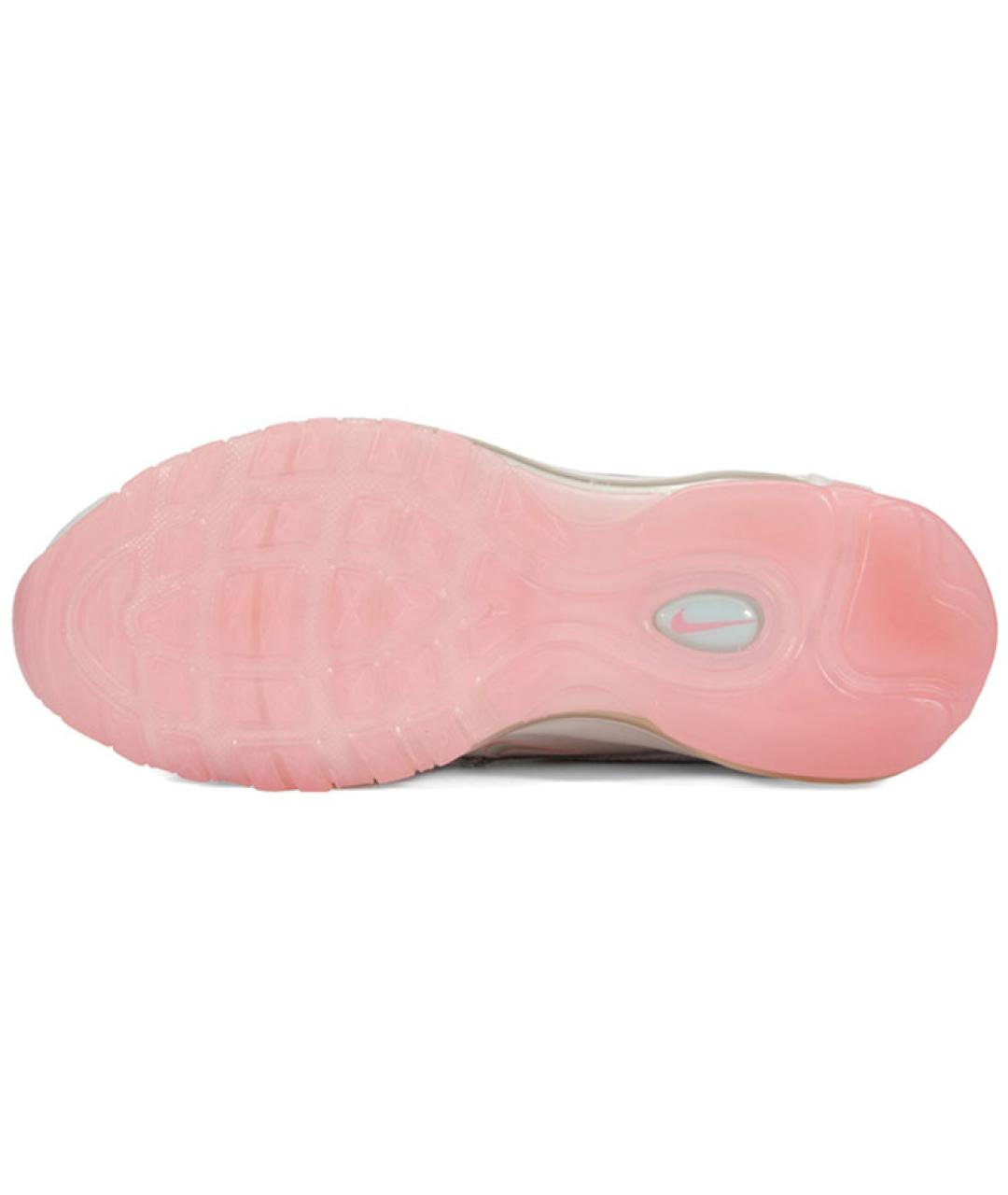 NIKE Белые кожаные кроссовки, фото 5