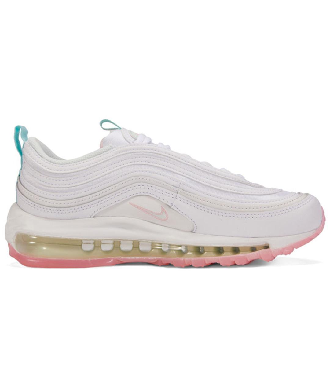 NIKE Белые кожаные кроссовки, фото 1