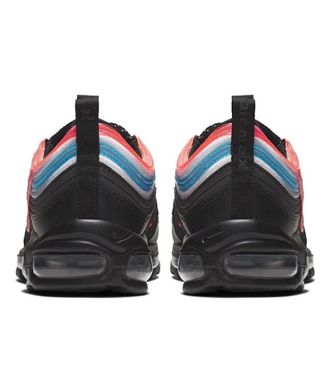 NIKE Черные кожаные кроссовки, фото 4