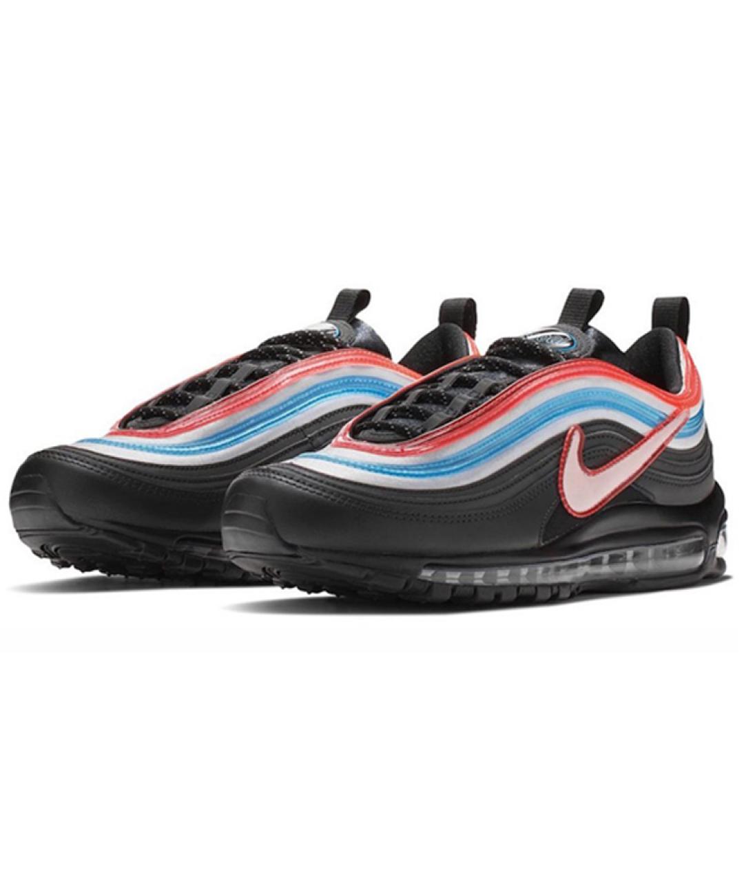 NIKE Черные кожаные кроссовки, фото 3