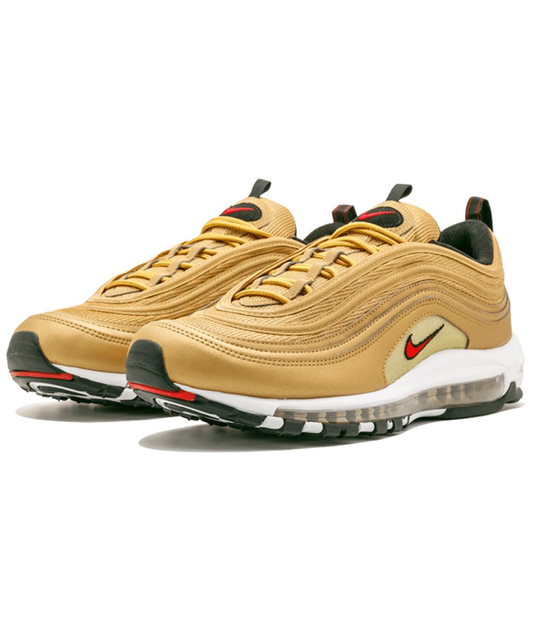 NIKE Золотые кроссовки, фото 2