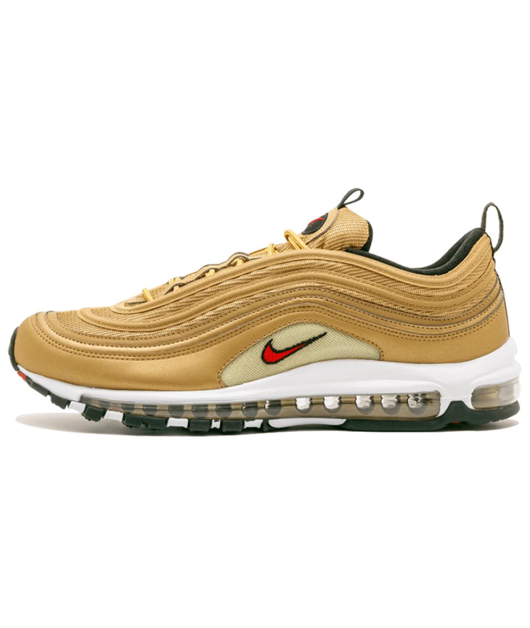 NIKE Золотые кроссовки, фото 5
