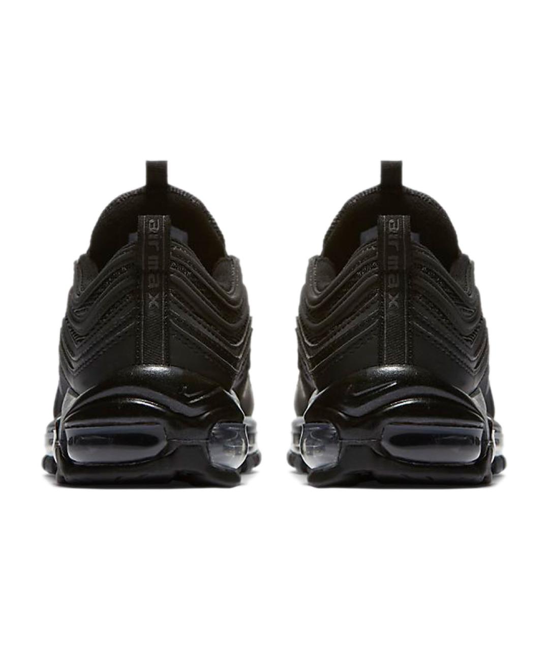 NIKE Черные кожаные кроссовки, фото 5