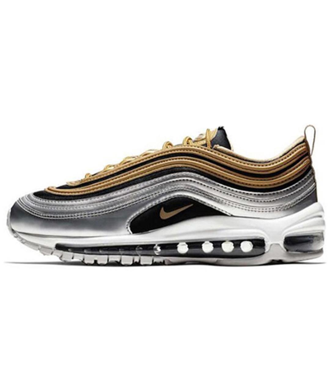 NIKE Золотые кроссовки, фото 2