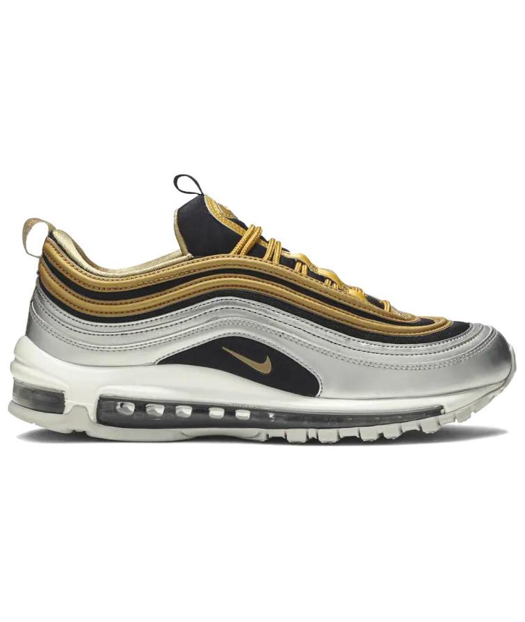 NIKE Золотые кроссовки, фото 3