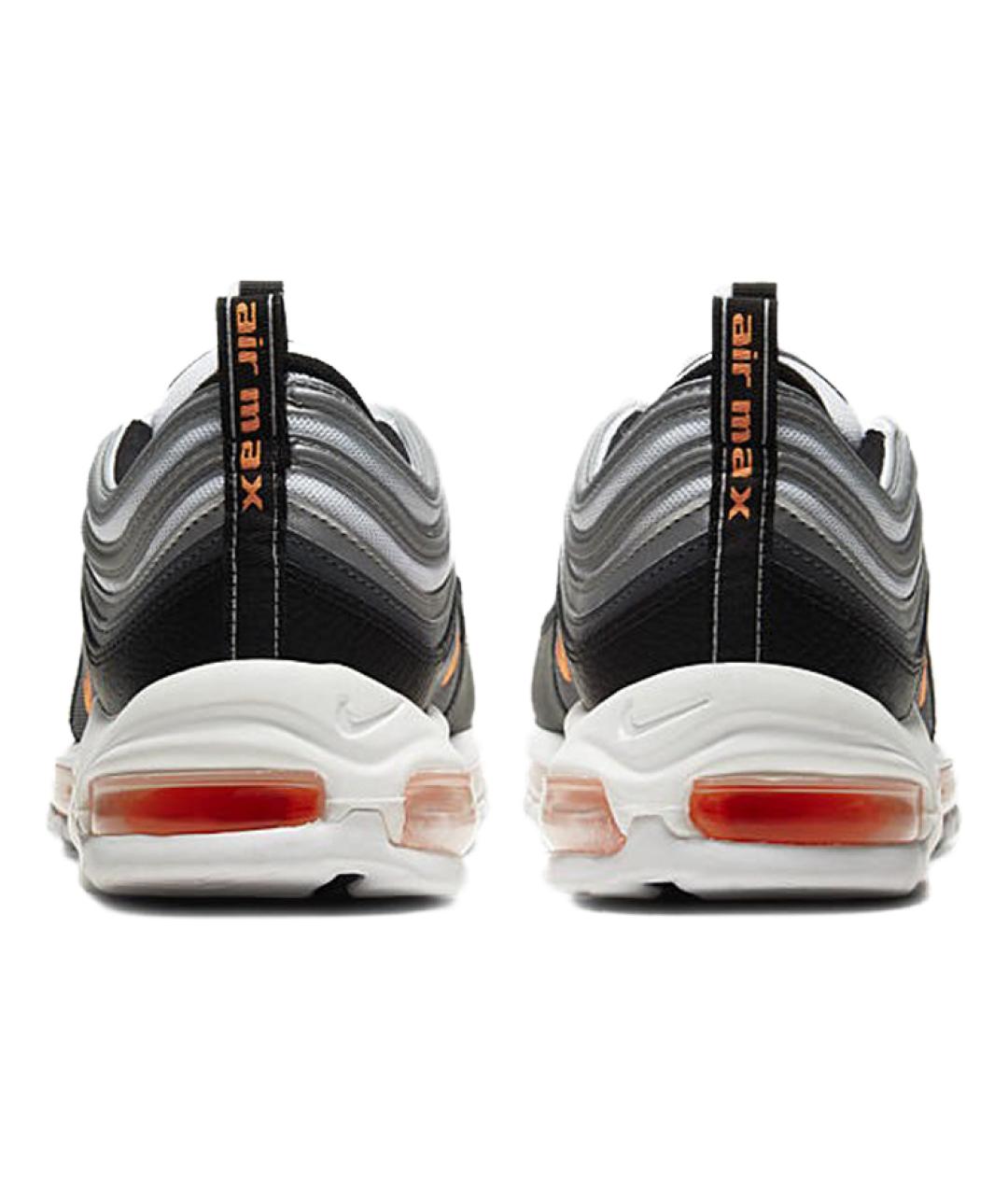 NIKE Черные кожаные низкие кроссовки / кеды, фото 5