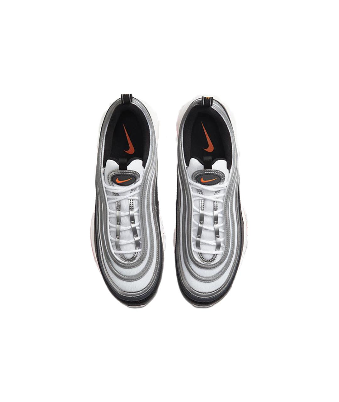 NIKE Черные кожаные низкие кроссовки / кеды, фото 4