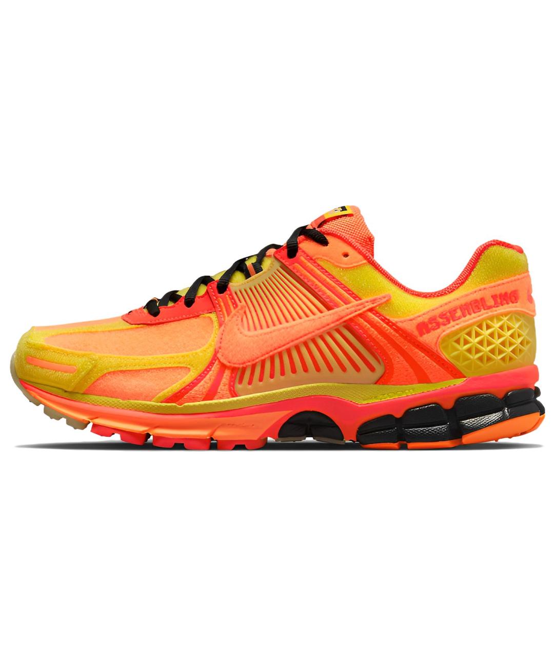 NIKE Оранжевое кожаные кроссовки, фото 2