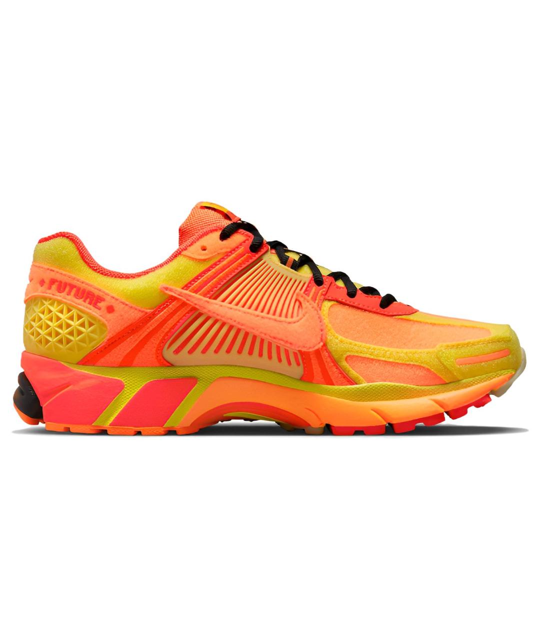 NIKE Оранжевое кожаные кроссовки, фото 3