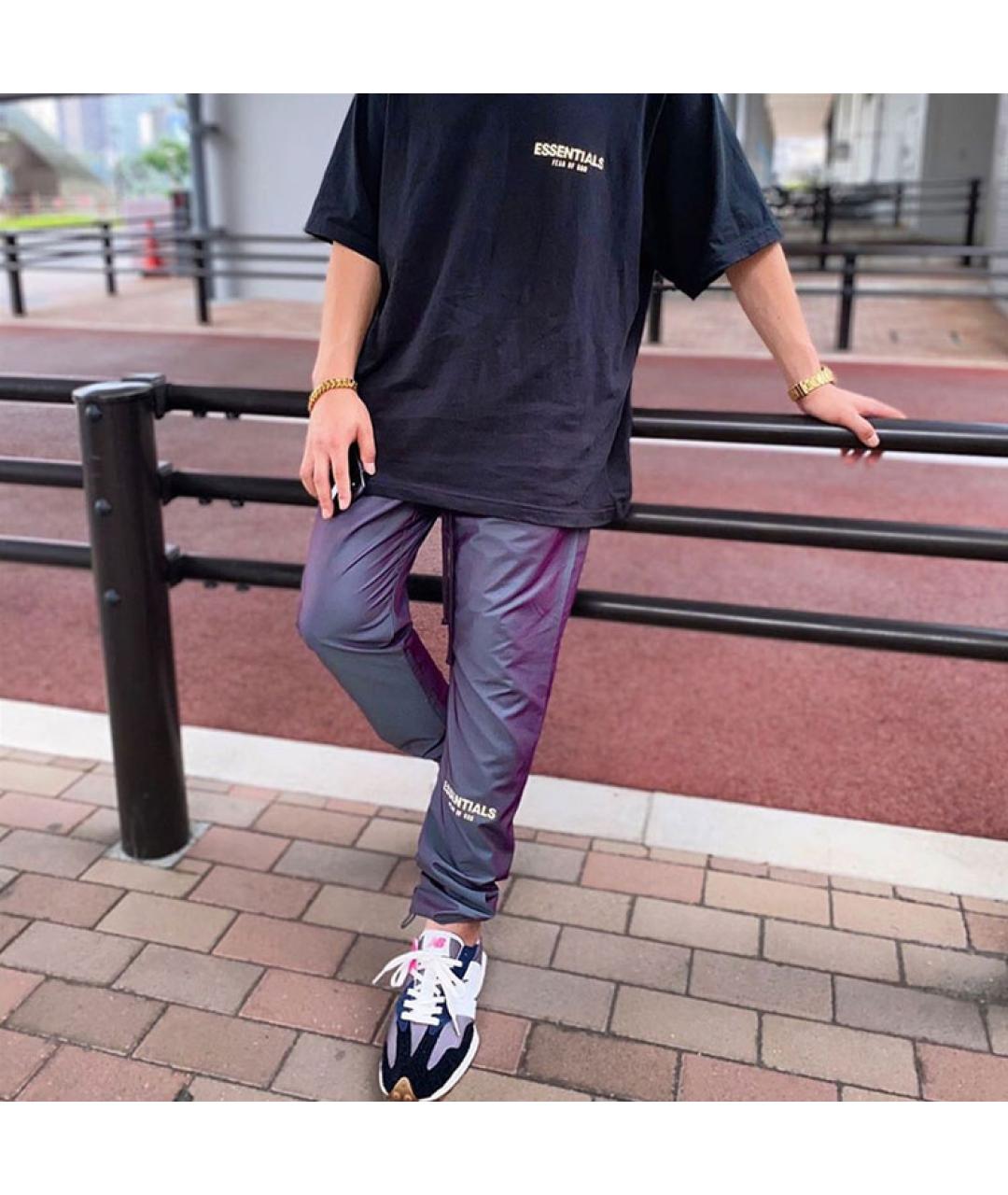FEAR OF GOD ESSENTIALS Антрацитовые спортивные брюки и шорты, фото 5