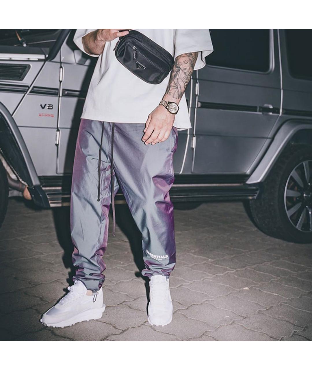 FEAR OF GOD ESSENTIALS Антрацитовые спортивные брюки и шорты, фото 4