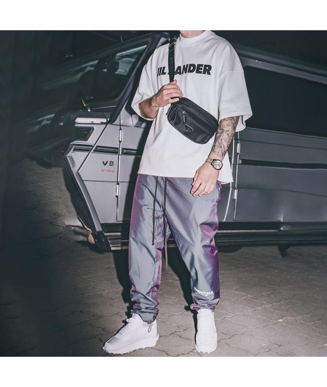 FEAR OF GOD ESSENTIALS Антрацитовые спортивные брюки и шорты, фото 3