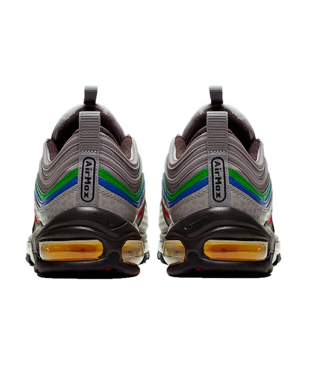 NIKE Серые текстильные низкие кроссовки / кеды, фото 4