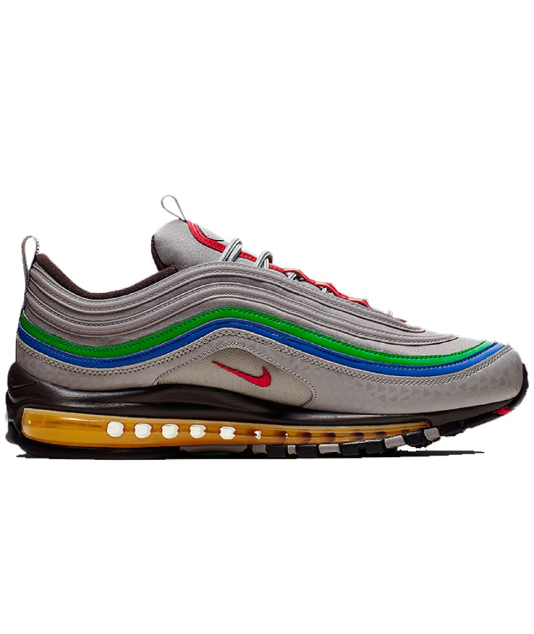 NIKE Серые текстильные низкие кроссовки / кеды, фото 8