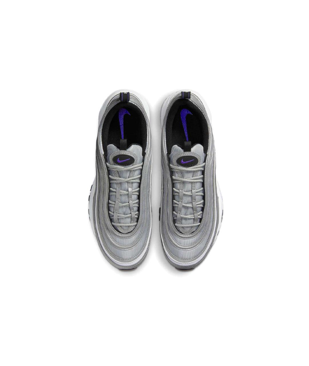 NIKE Серебряные низкие кроссовки / кеды, фото 4