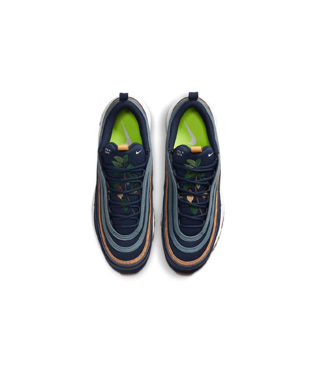 NIKE Темно-синие низкие кроссовки / кеды, фото 4