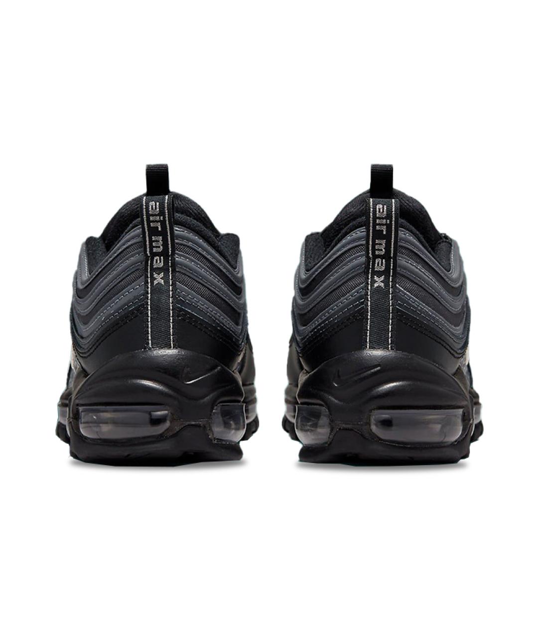 NIKE Черные кожаные кроссовки, фото 5