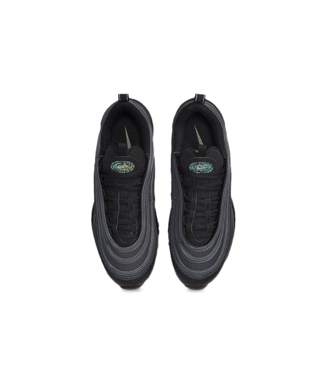 NIKE Черные кожаные кроссовки, фото 4