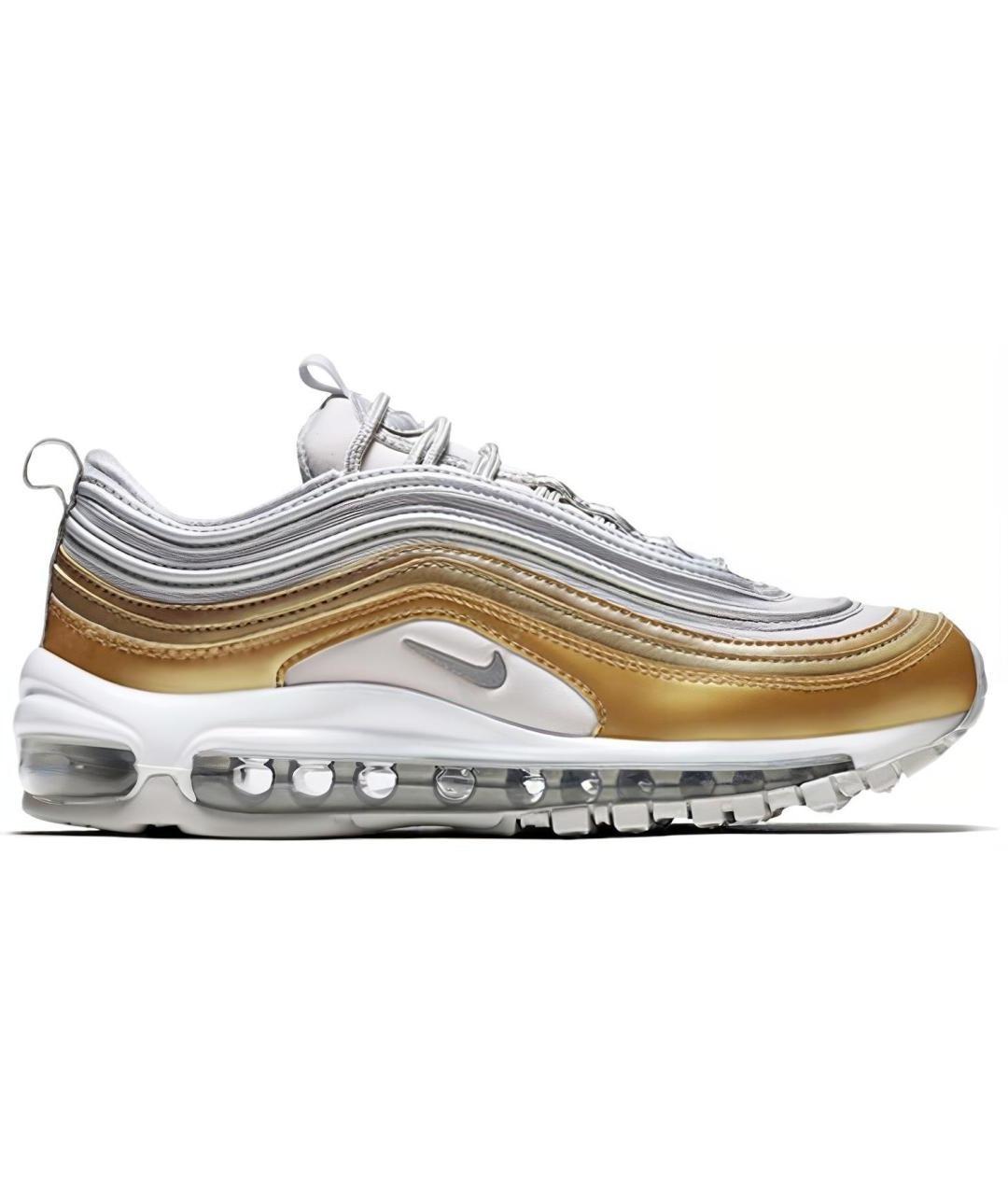 NIKE Золотые кроссовки, фото 1