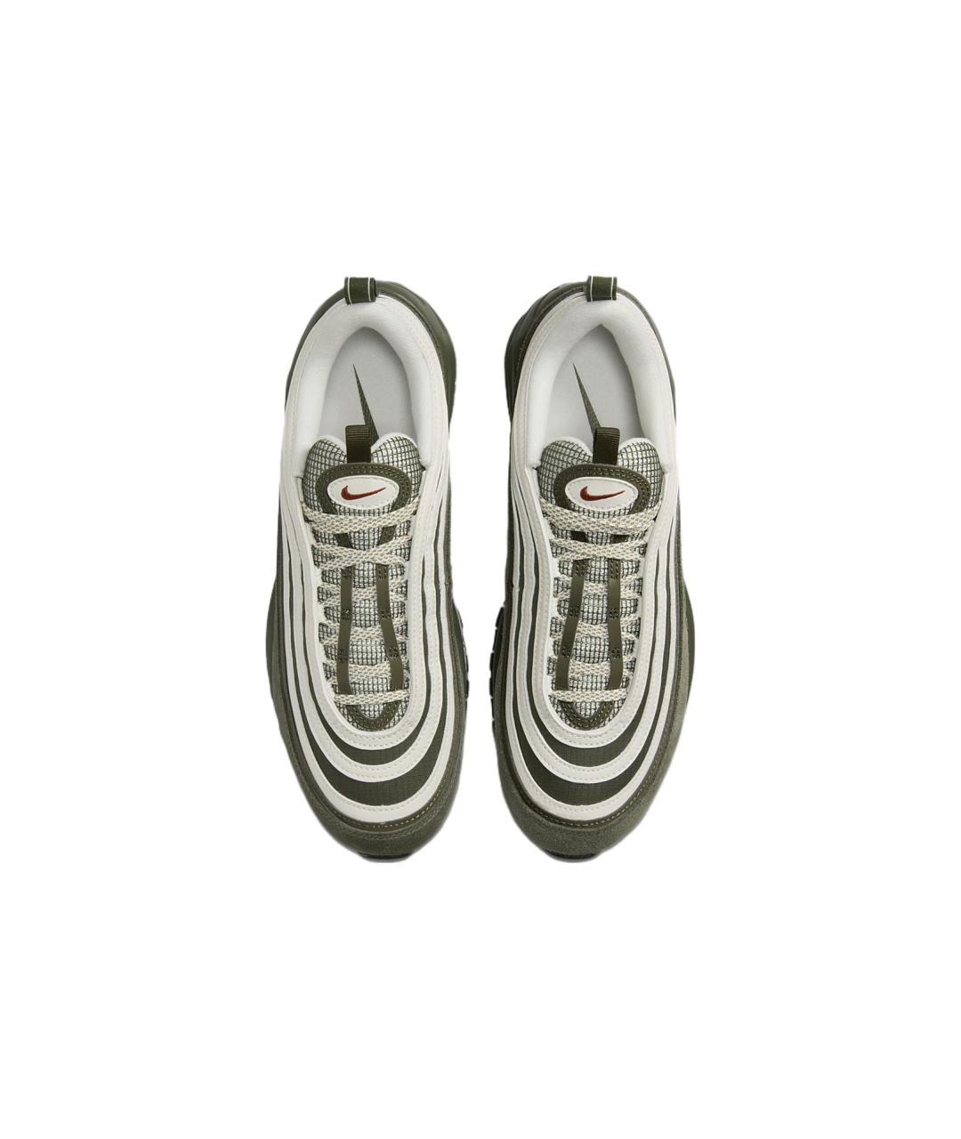 NIKE Зеленые низкие кроссовки / кеды, фото 4