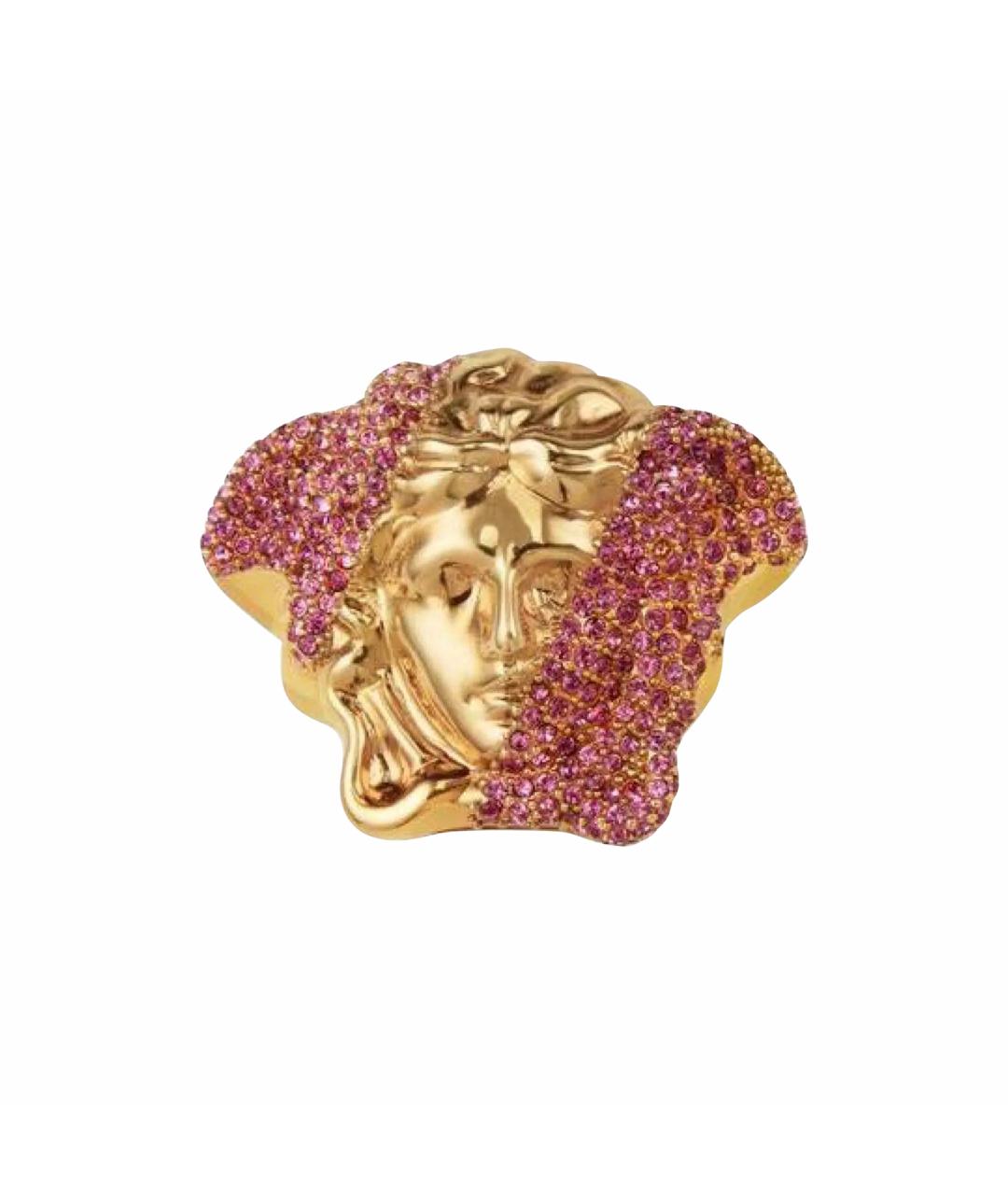 VERSACE Золотое латунное кольцо, фото 1