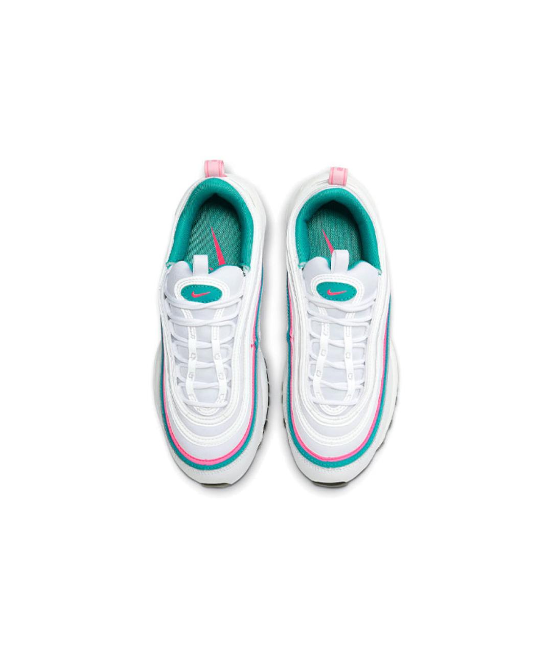 NIKE Белые кожаные кроссовки, фото 5